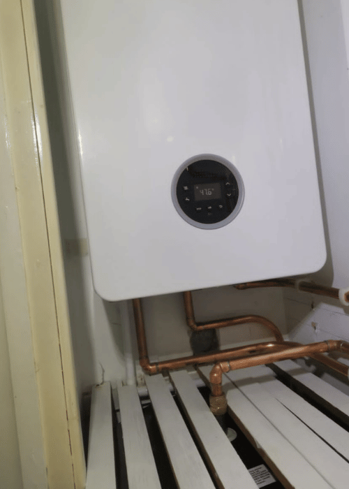 Combi boiler install